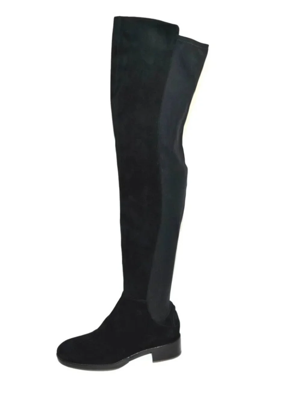New Tory Burch 'Caitlin' Size 5 Over the Knee Boot Black Suede OTK DD21